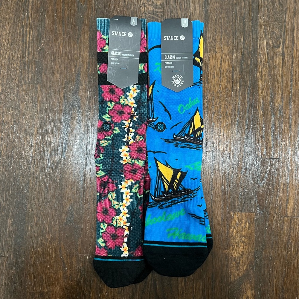 Set of 2 Stance Hawaii Socks | Brand New with Tags
